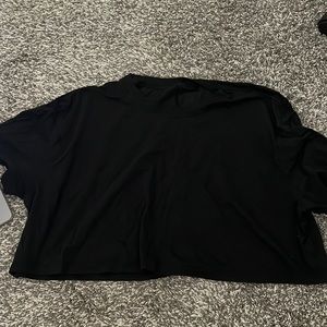 all yours extra cropped lululemon tee
